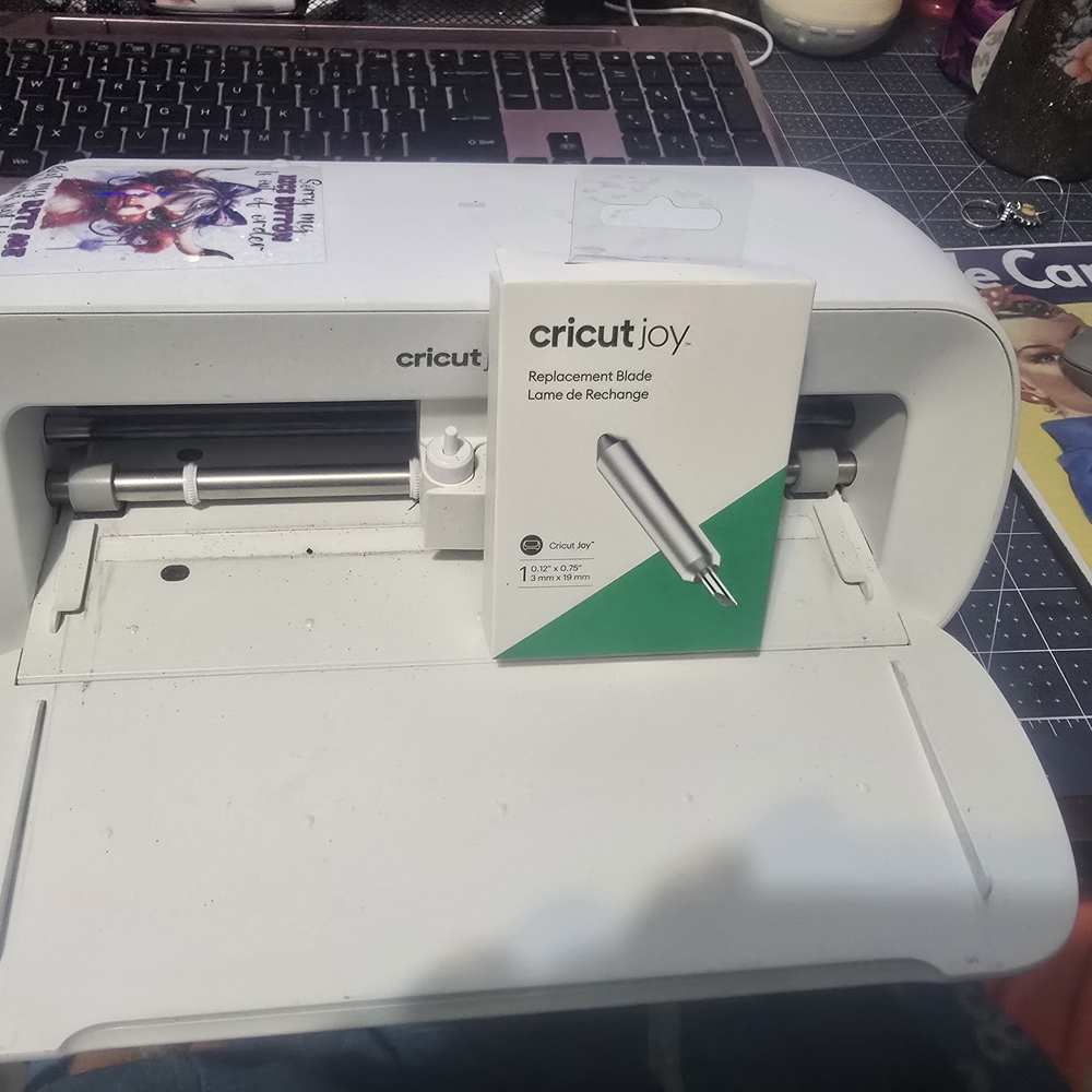 Cricut Joy Ultra With Lots Of Vinyl.